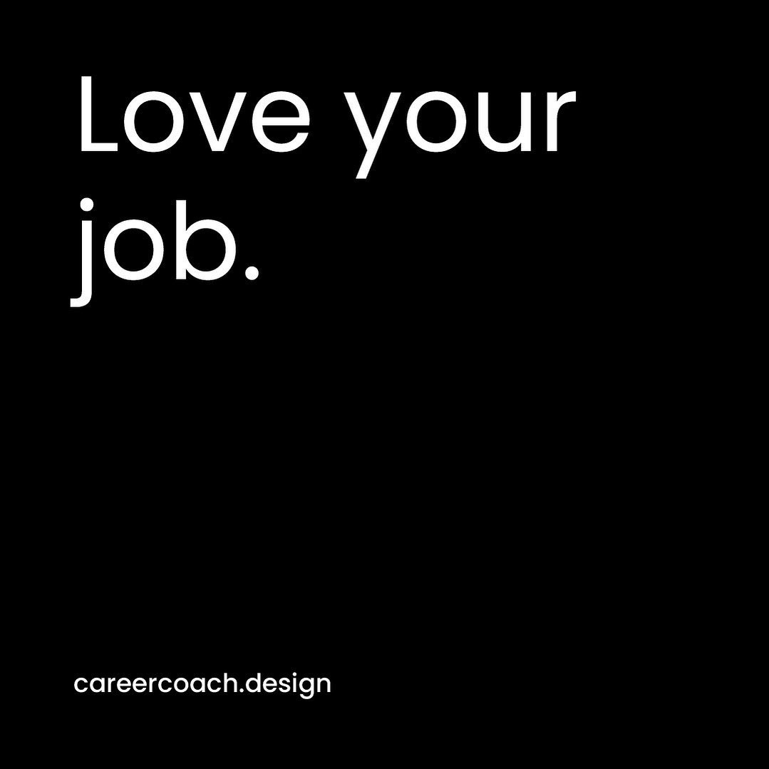 ❤️Let us help you find the job you love, and the one that loves you back. #careercoach #investinyourcareer #investinyour