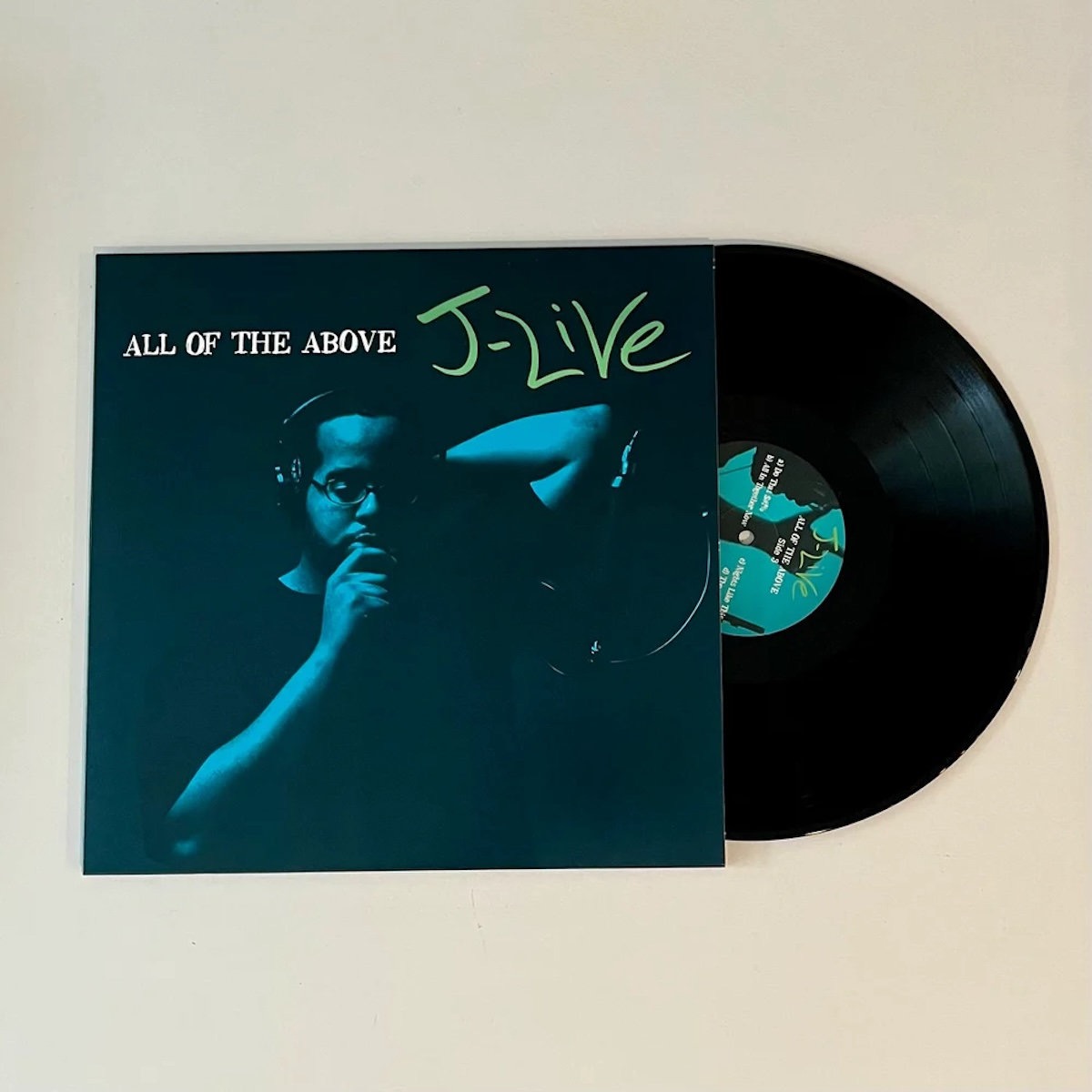 Signed J-Live "All of the Above" 2XLP  thumbnail