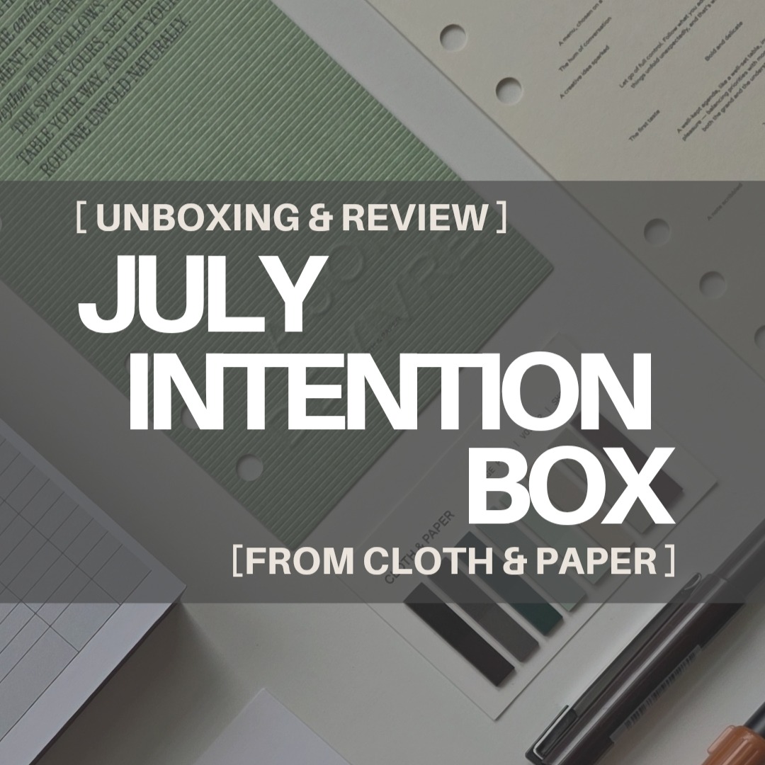 Unboxing & Review: July Intention Box (C&P) thumbnail