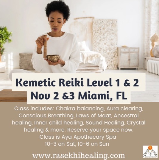 Kemetic Reiki Training - Nov. 2nd+3rd thumbnail