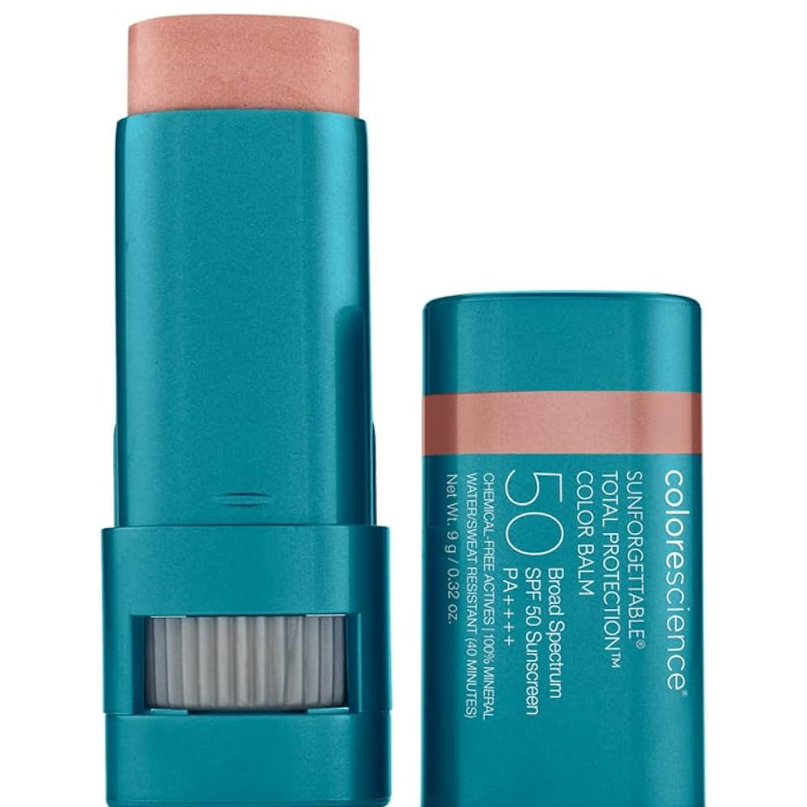 Colorescience Sunforgettable Total Protection Color Balm SPF 50, Mineral, Broad Spectrum, Buildable Lip & Cheek Color, Blush & Bronze thumbnail