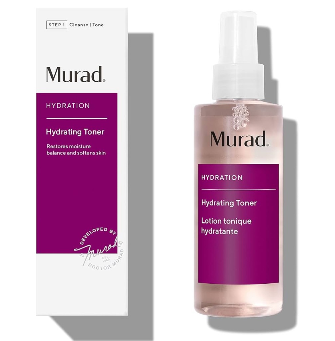 Murad Hydrating Toner - Cucumber Peach (not recommended for clients who want ALL NATURAL skin care) thumbnail