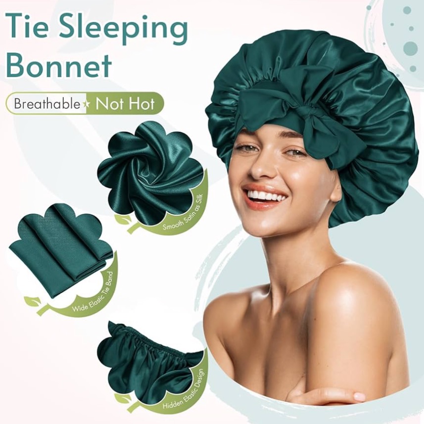 Satin Bonnet for Sleeping thumbnail