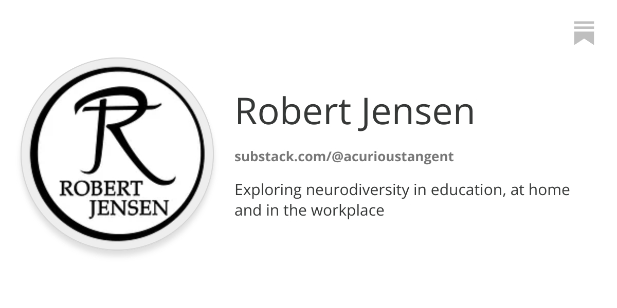 Robert Jensen | Substack thumbnail