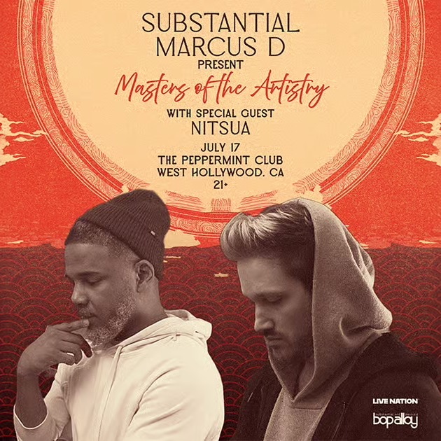 🎟 7/17 LA - The Peppermint Club w/ Marcus D and Nitsua thumbnail