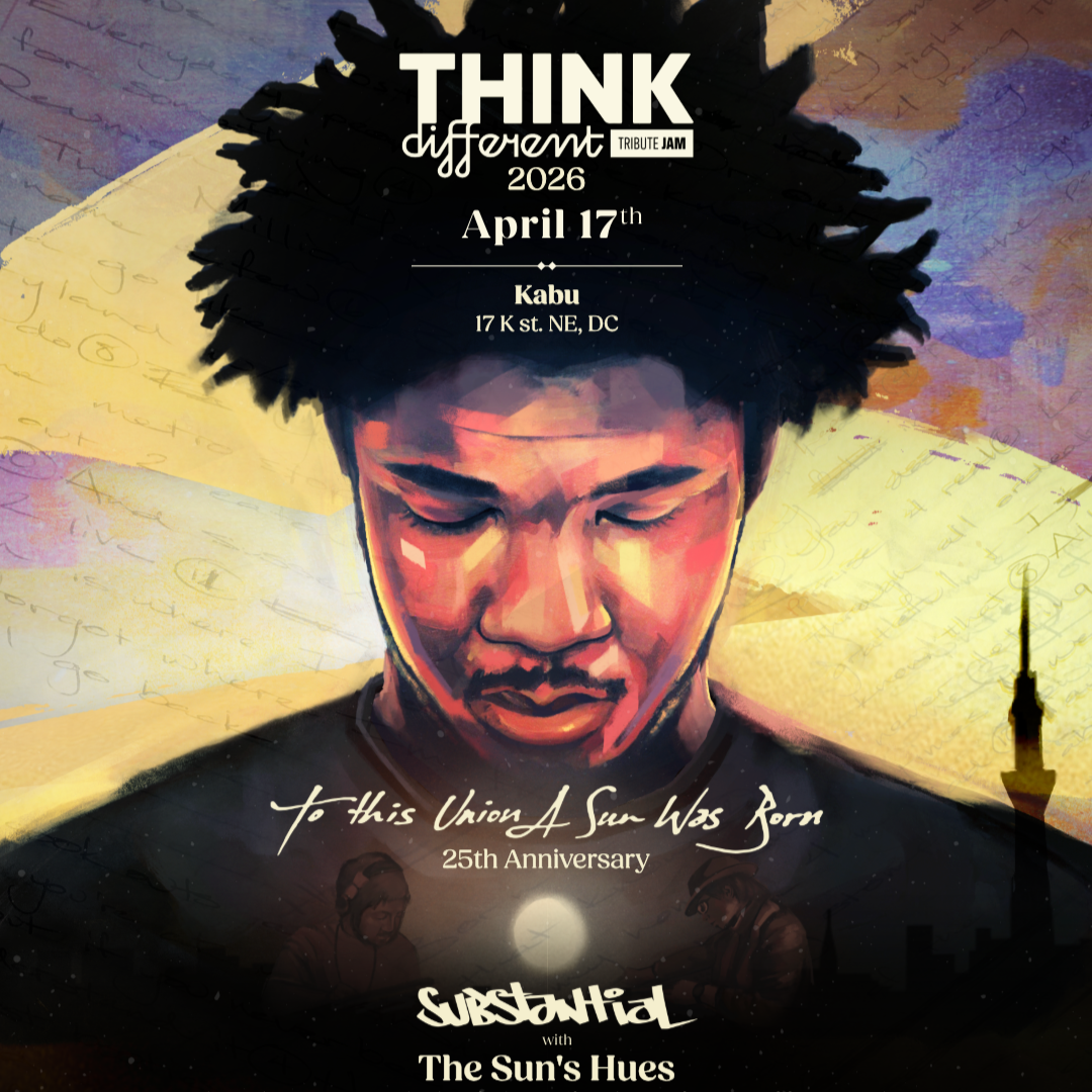 🎟 4/17 - Think Different Tribute Jam 2026 - DC thumbnail