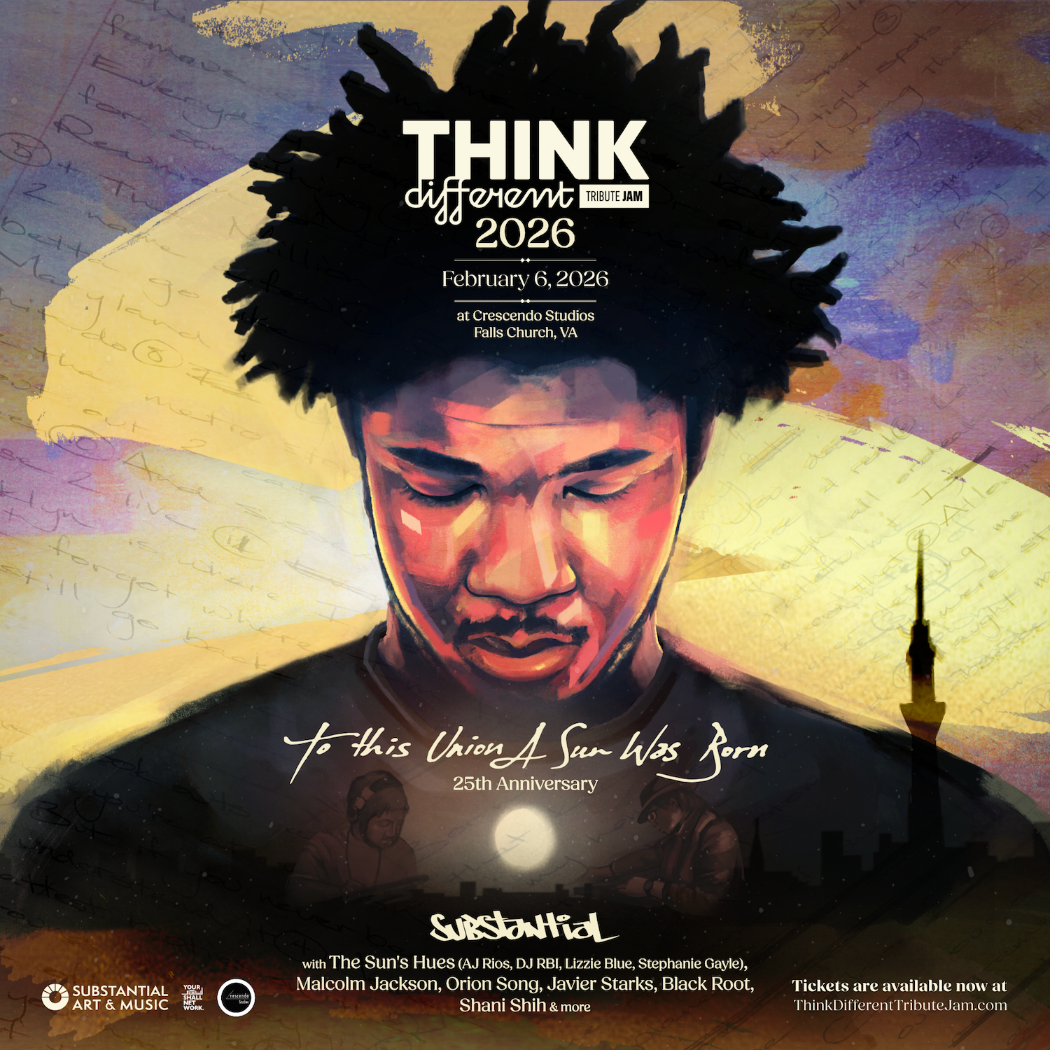 🎟 2/6 Think Different Tribute Jam 2026 thumbnail