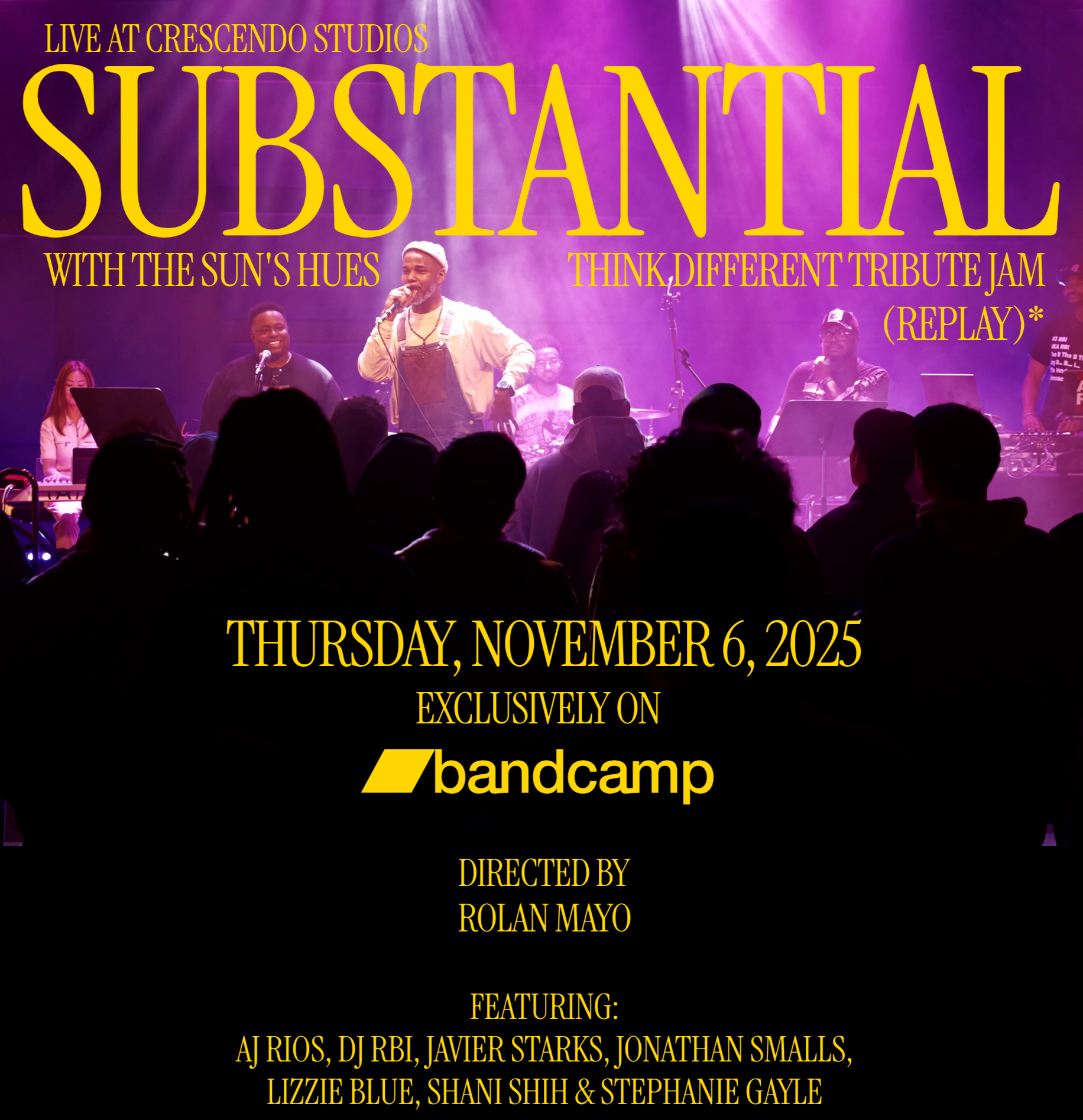 🎟 11/6 Substantial & The Sun's Hues (Live Stream) thumbnail