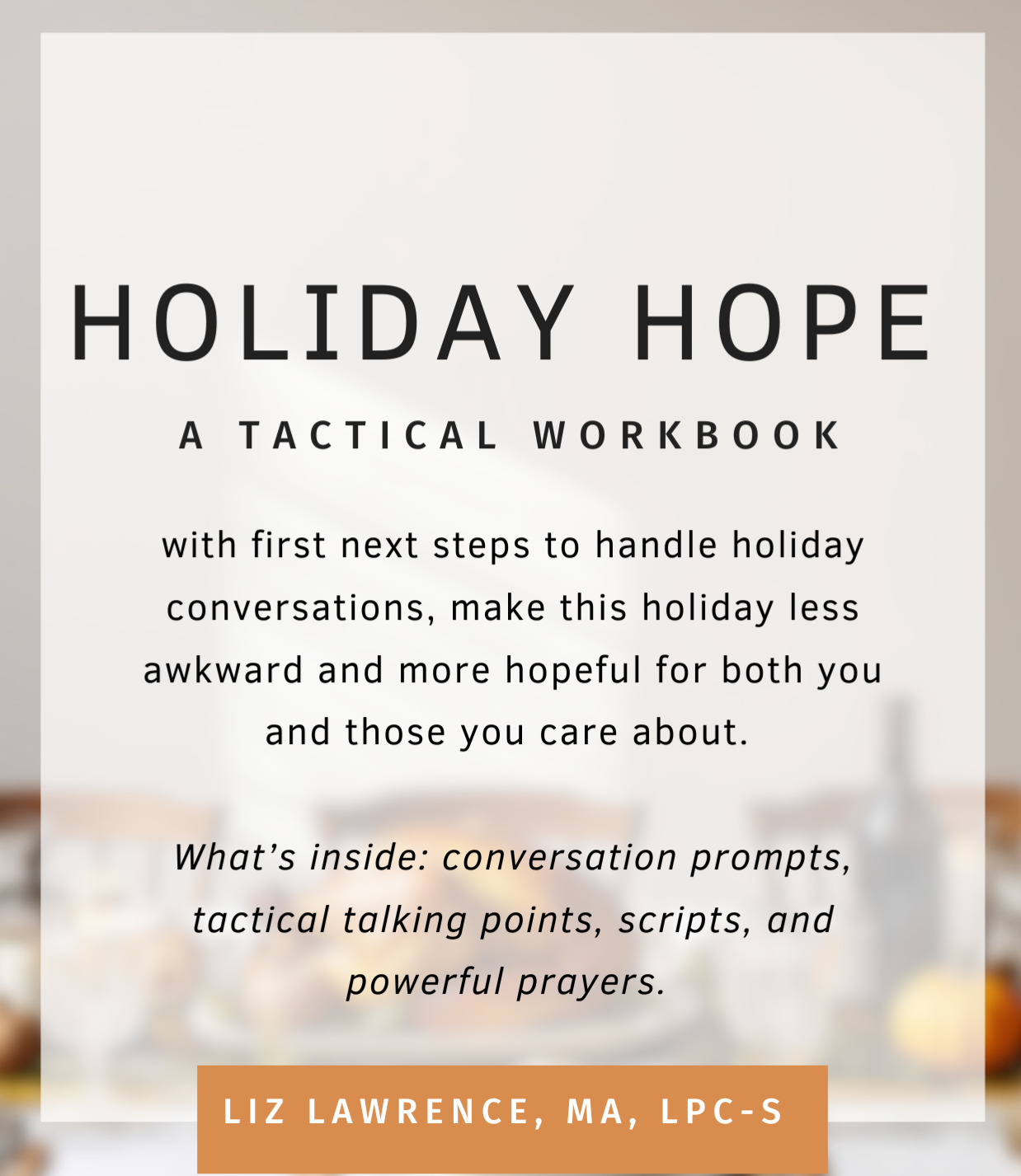 Tactical Holiday Conversations Workbook thumbnail