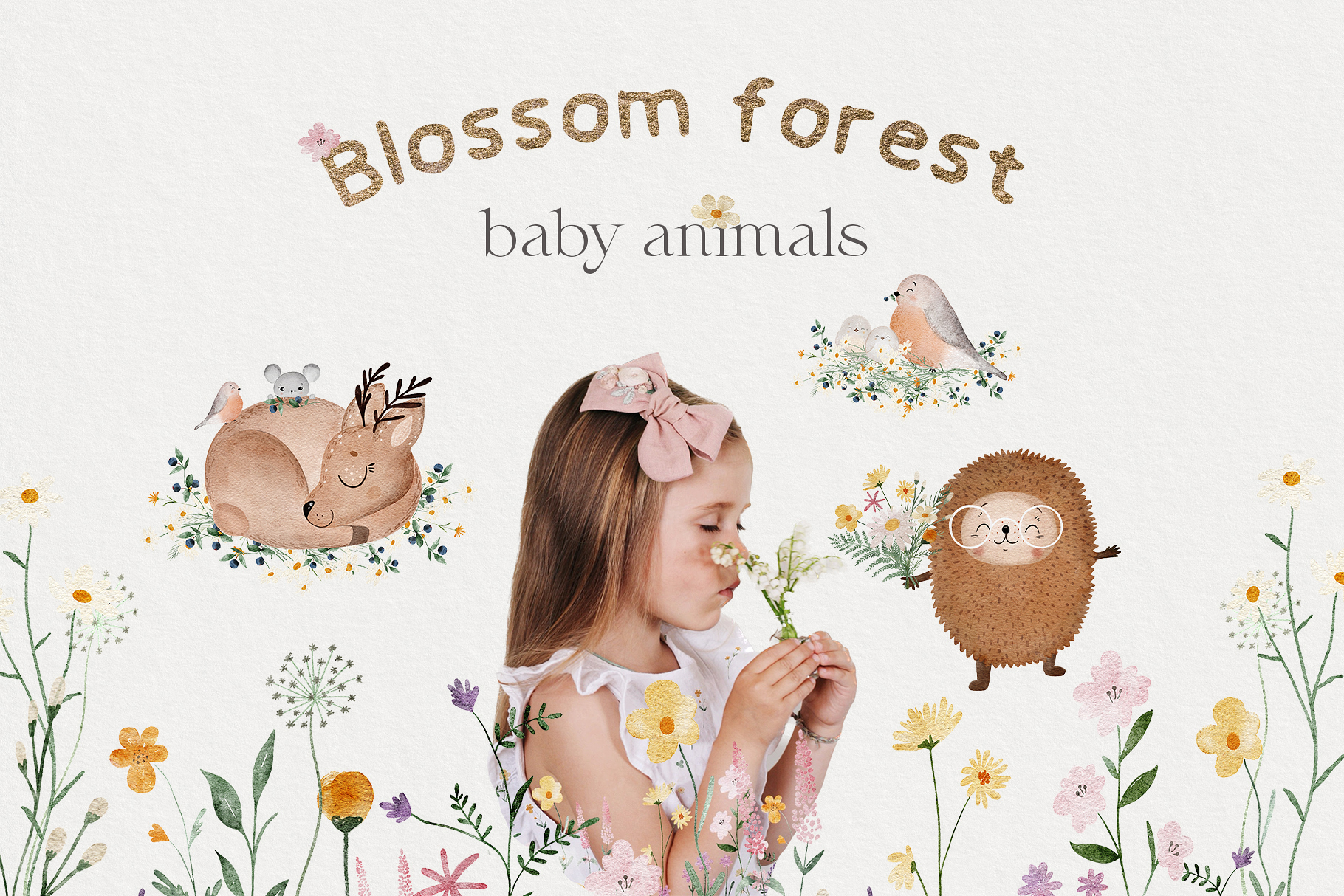 - New - Blossom forest animals collection thumbnail