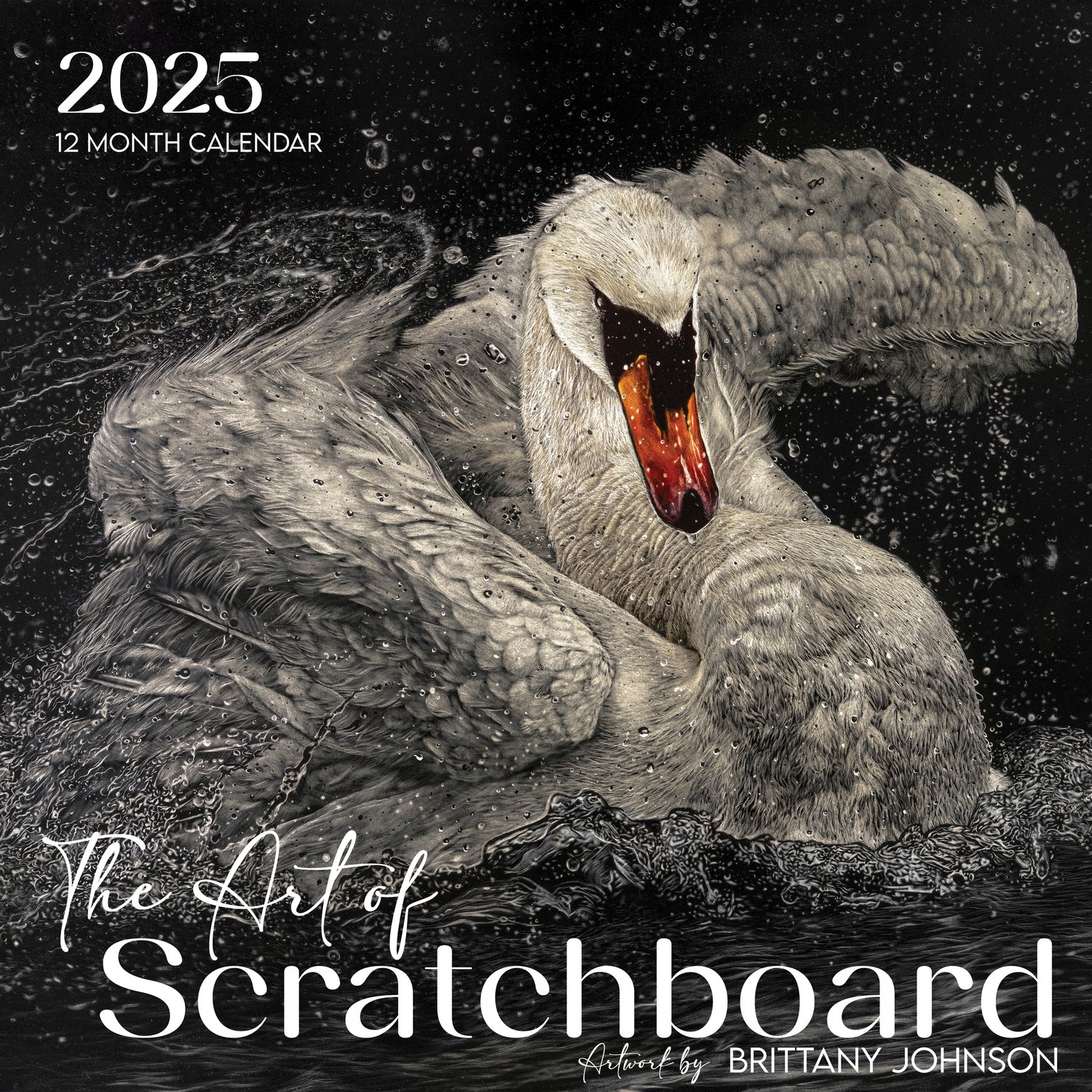  2025 Calendar: The Art of Scratchboard thumbnail