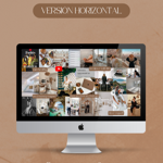 Plantilla Vision Board 2023 Gratuita Horizontal thumbnail