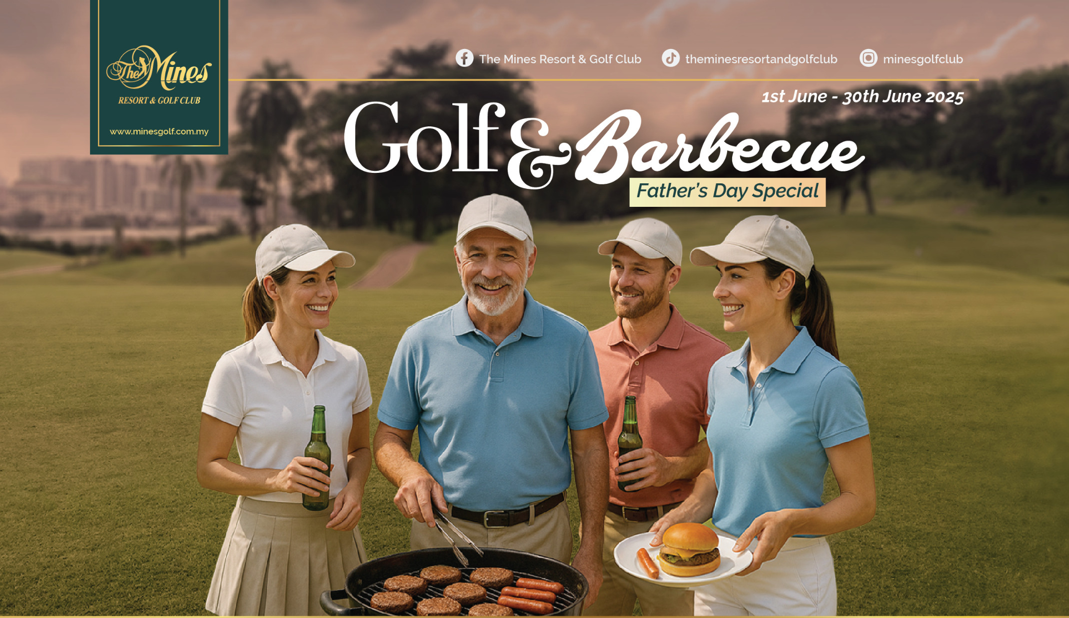 Golf & Barbecue: Honouring Fathers in June thumbnail