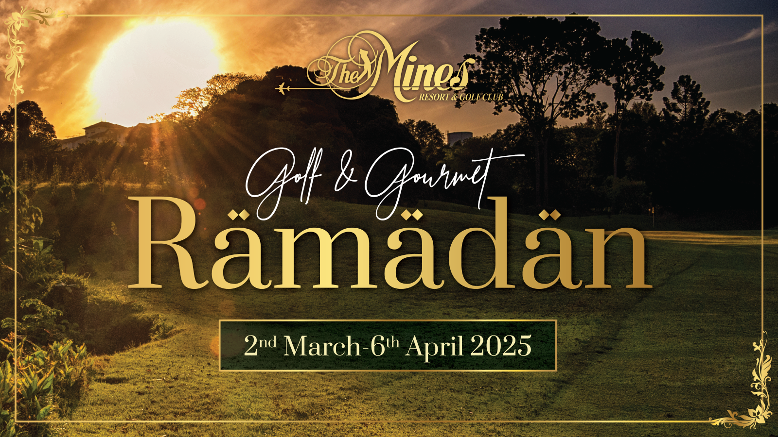 Golf & Gourmet Ramadan: An Iftar Experience at The Mines Golf  thumbnail