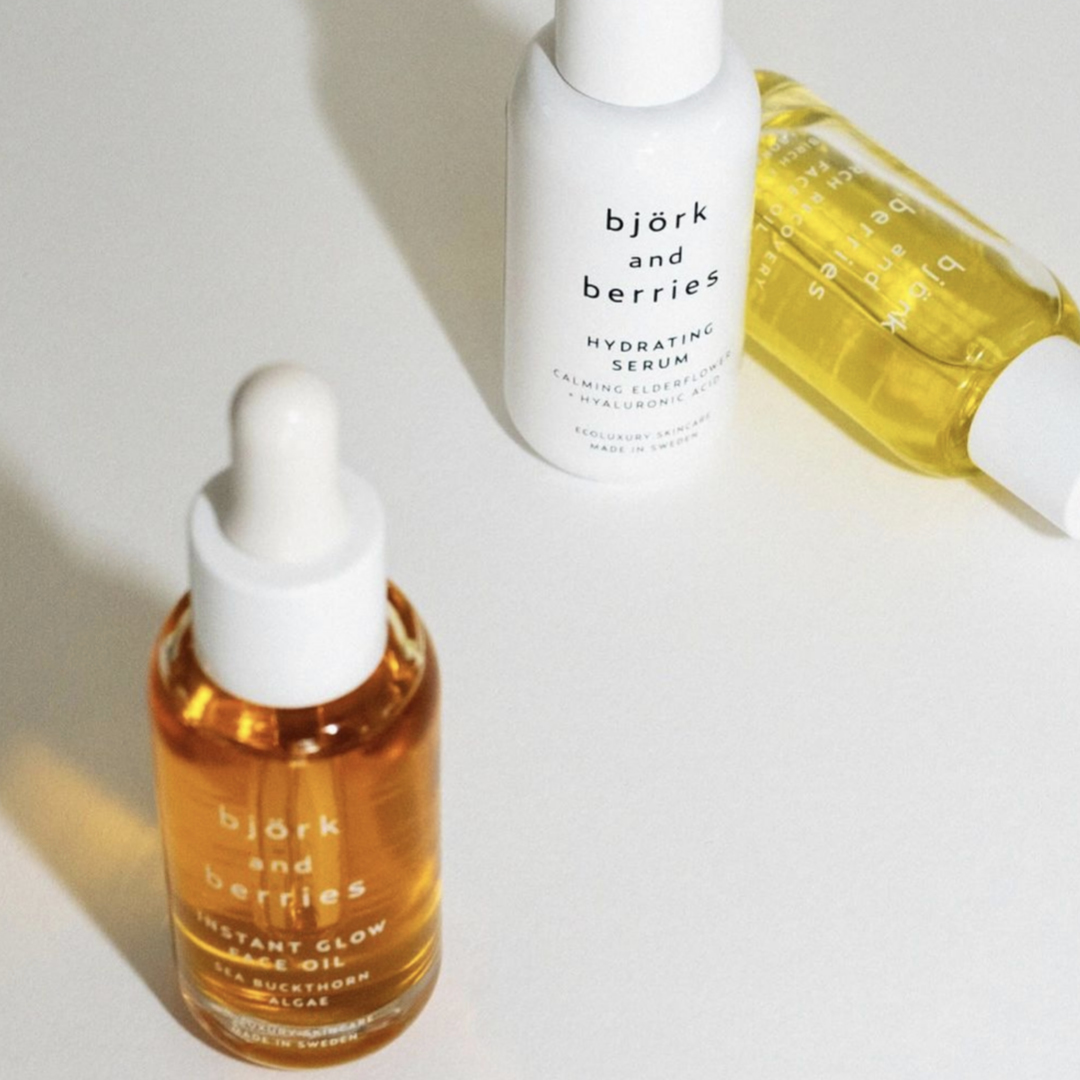 Embrace the natural beauty of your skin with the #bjorkandberries face care assortment, and start your journey towards a