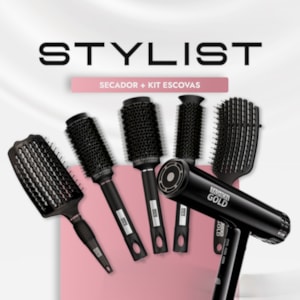 Secador Stylist Essence Air + Kit Escovas Stylist - Fashion Gold - 29% OFF thumbnail