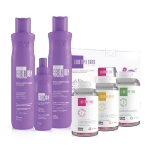 Combo 100Tímetros + Capsula - Antiqueda Capilar Fashion Gold - 41% OFF thumbnail
