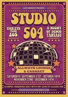 12|14 Studio 504: A Night of Disco fantasy @ The Allways thumbnail