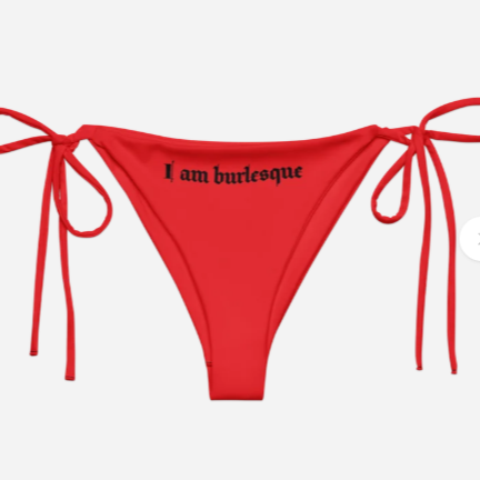 "I am Burlesque" Bikini Bottoms thumbnail