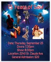 9|25 75 Years of SOUL | Allways Lounge thumbnail