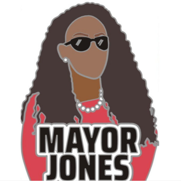 Mayor Jones Enamel Pin thumbnail