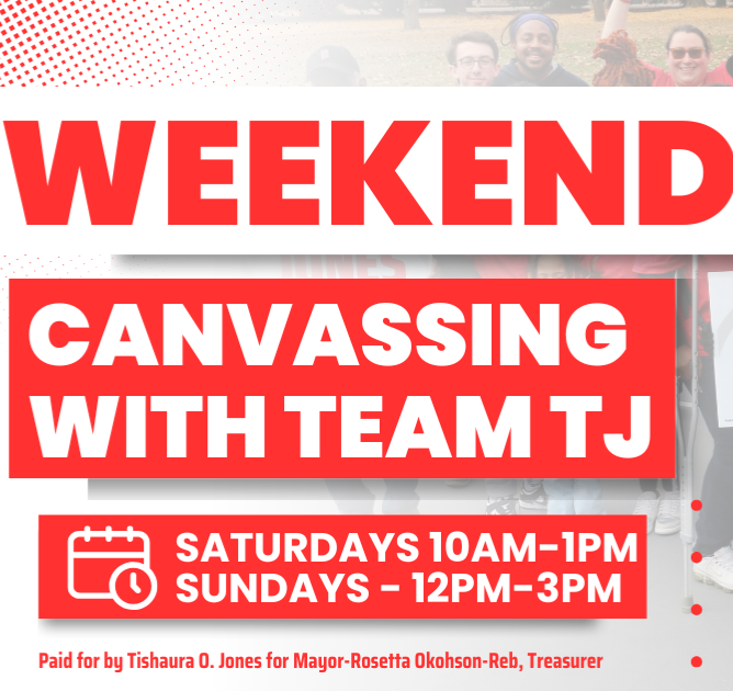Weekend Canvassing for Mayor Tishaura Jones · Tishaura O. Jones for Mayor thumbnail