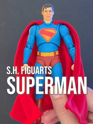 The symbol of hope takes flight 🦸‍♂️ Superman joins the S.H.Figuarts lineup based on his 2025 film appearance, featuring
