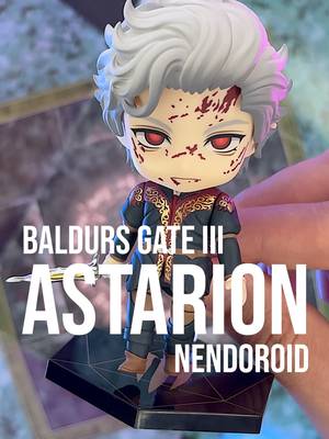 Charm, danger, and a wicked smile 🩸 Astarion from Baldur’s Gate III joins the Nendoroid lineup with expressive faces and