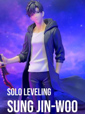 The Shadow Monarch rises ⚔️ From Solo Leveling, Sung Jin-Woo joins the POP UP PARADE L lineup in a powerful large-sized 