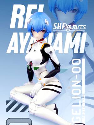 An iconic presence returns 🩵 Ayanami Rei from Evangelion joins the S.H.Figuarts lineup in her classic plug suit, celebra