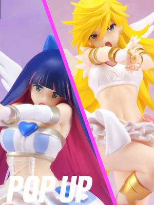 Double the chaos, double the attitude 😈 Panty and Stocking from Panty & Stocking with Garterbelt arrive together in this