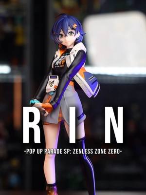Energy, attitude… and unstoppable style ⚡ Rin from Zenless Zone Zero joins the POP UP PARADE SP lineup with a dynamic po