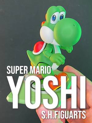 Yoshi is ready for adventure again 🥚💚 The S.H.Figuarts Yoshi returns with dynamic articulation, interchangeable parts, a