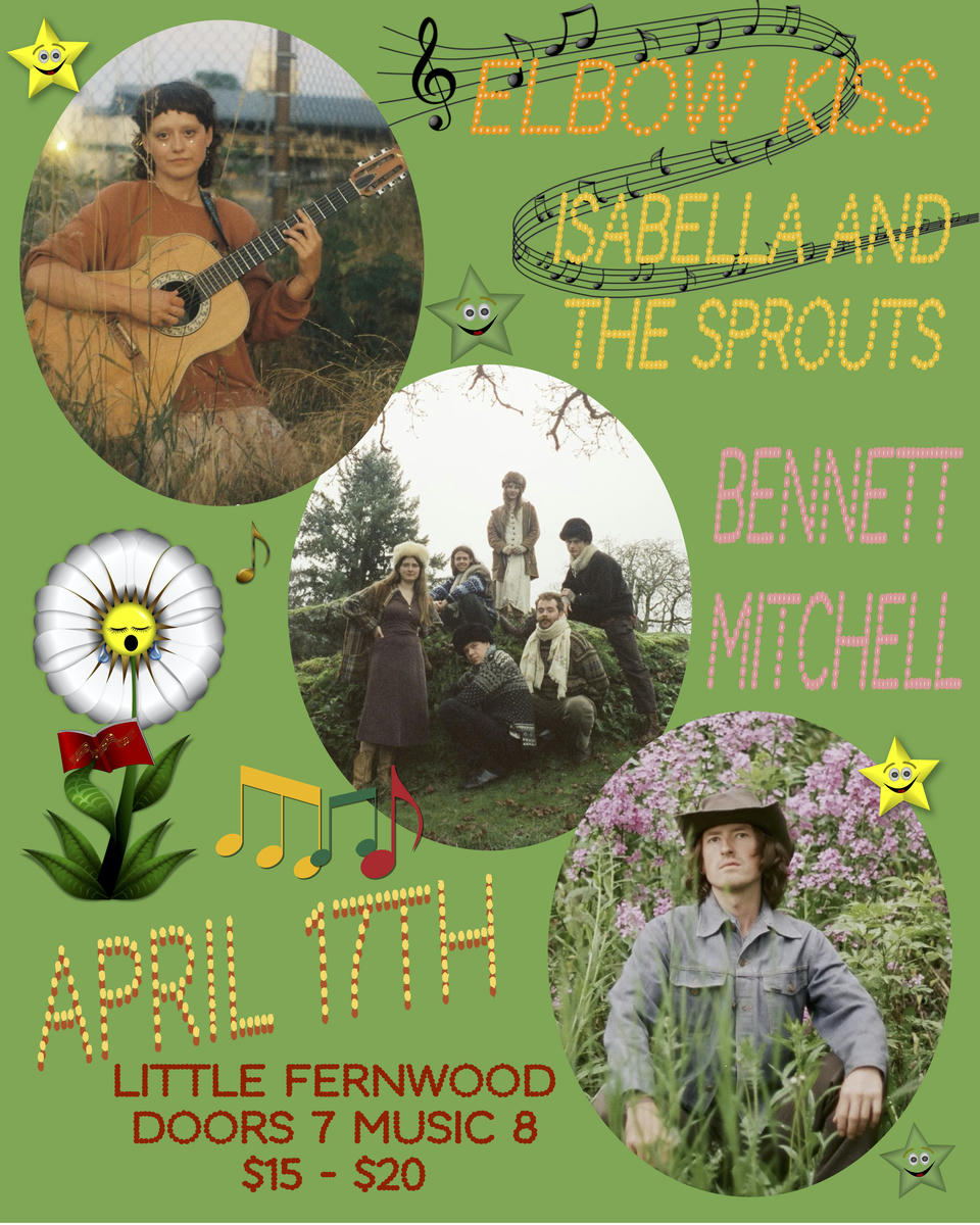 Elbow Kiss, Isabella and The Sprouts, Bennett Mitchell thumbnail