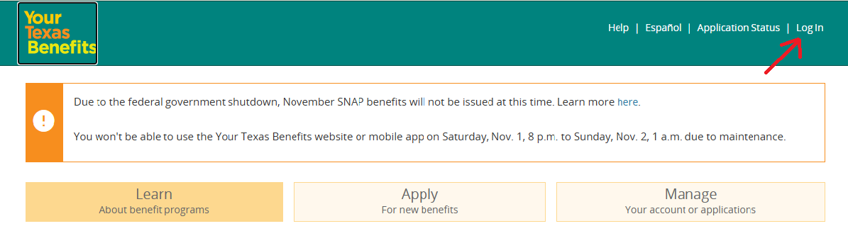 YourTexasBenefits- Login To Apply For Texas Benefits Online thumbnail