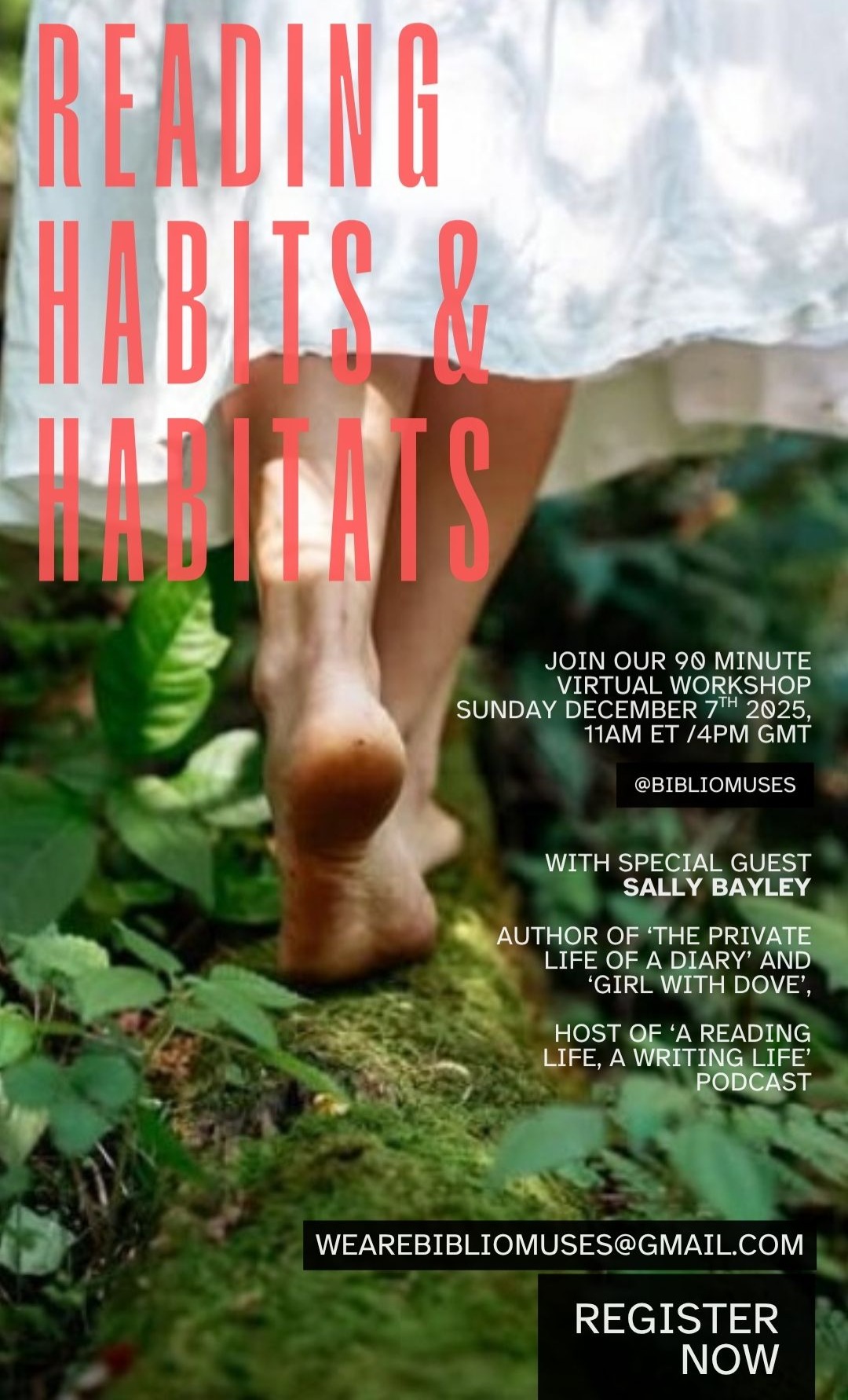 Our 2nd online workshop: Reading Habits & Habitats thumbnail