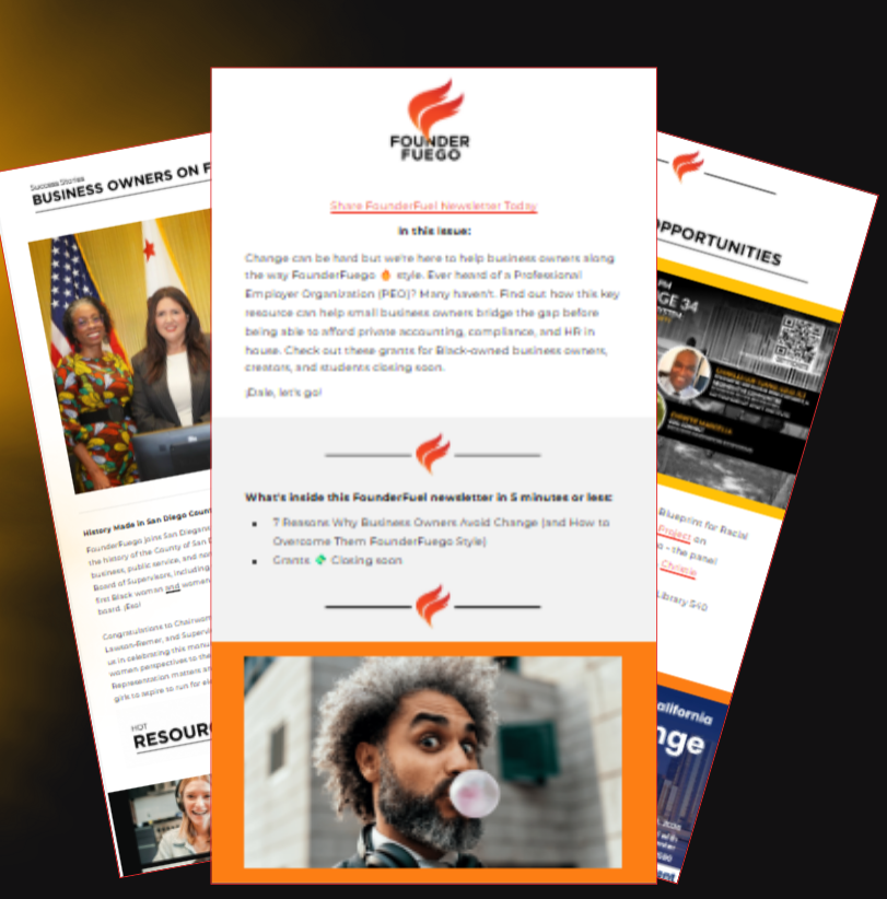 FounderFuego Newsletter thumbnail