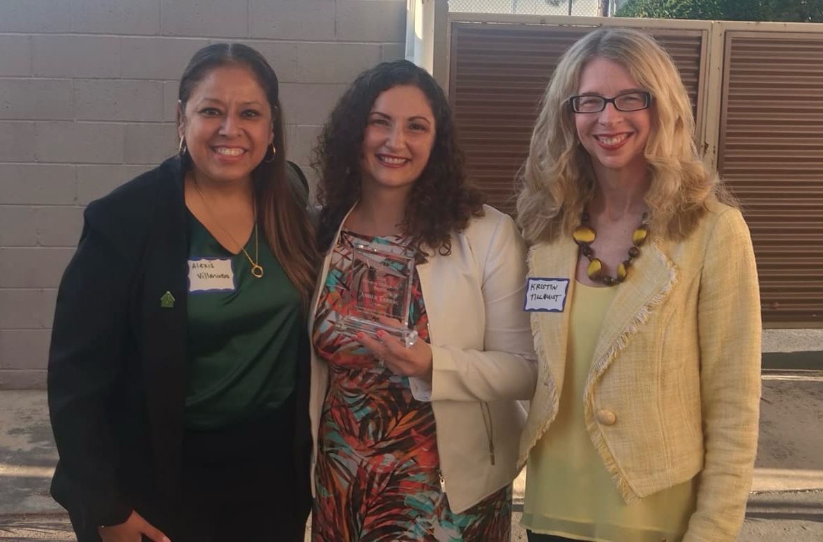 Amber Tarrac wins Village Up Inclusion Champion Award 2024 thumbnail