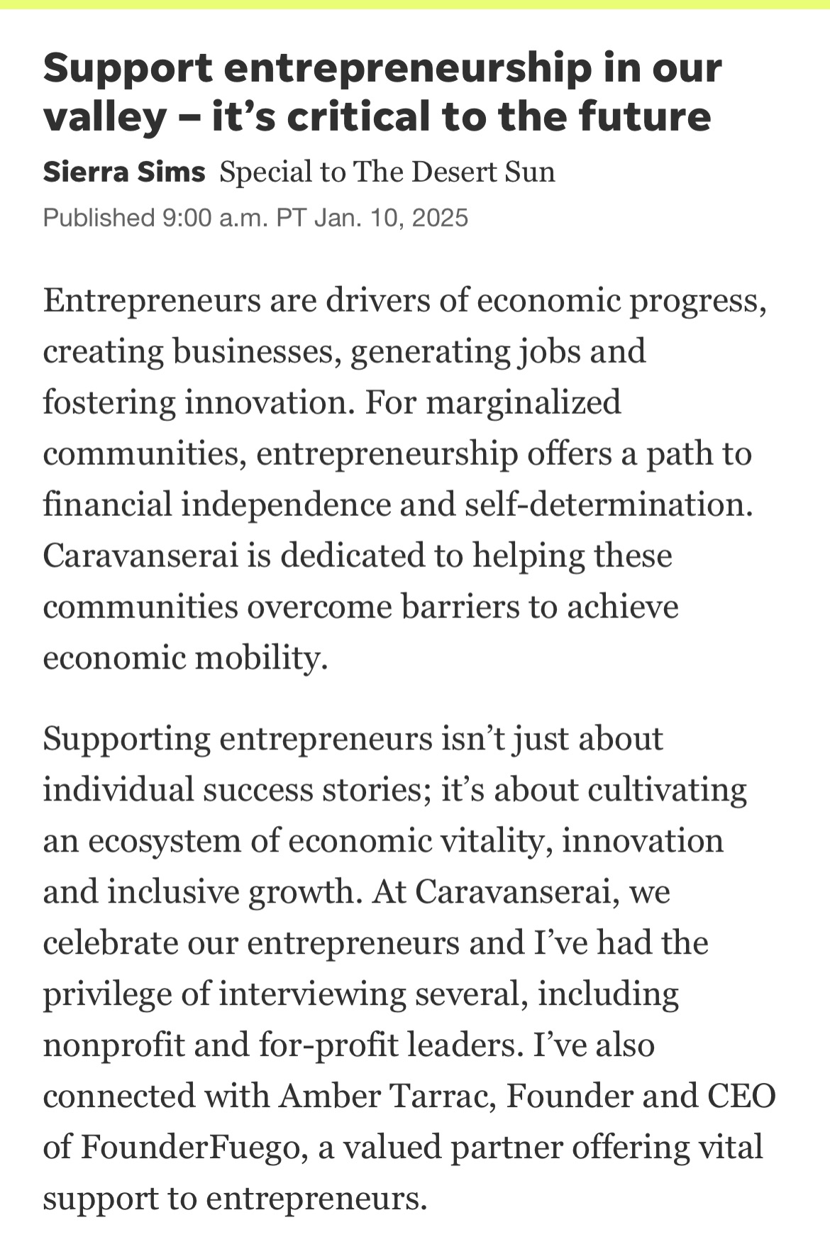 Desert Sun FounderFuego Feature thumbnail