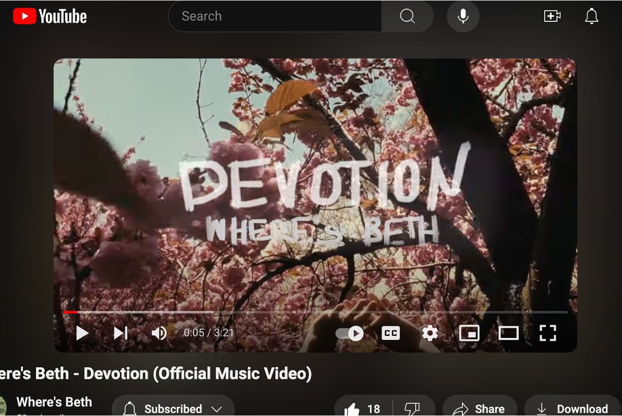 Devotion Music Video thumbnail