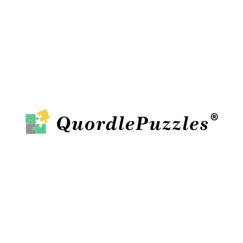 QUORDLE PUZZLES - Inexpensive cardboard & wooden puzzles. Use code: PRcepSean at checkout for 10% off any order. thumbnail