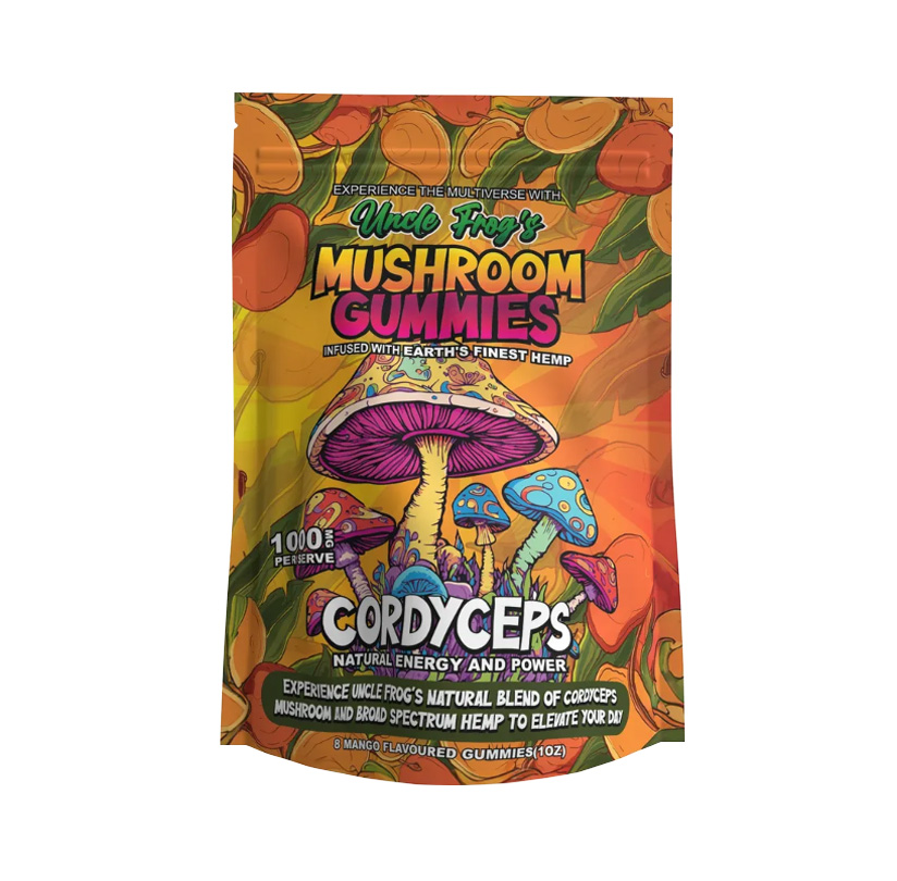Uncle Frog Cordyceps Mushroom Gummies + Hemp - Uncle Frog thumbnail