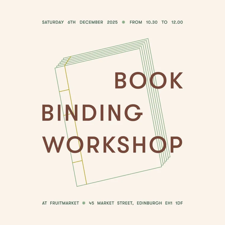 06.12 → Bookbinding Workshop: Japanese Stab Binding (Edinburgh) thumbnail