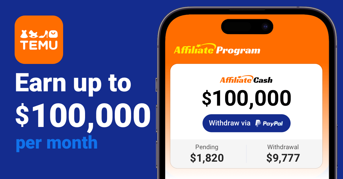 Temu Influencer Program: Earn Up To $100,000 per month thumbnail