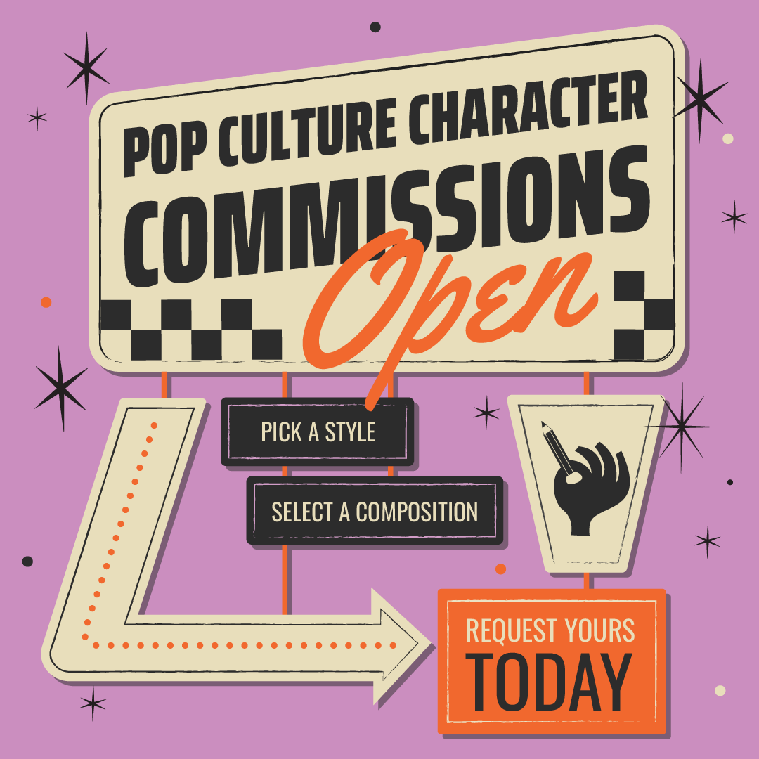 Pop Culture Character Commissions thumbnail