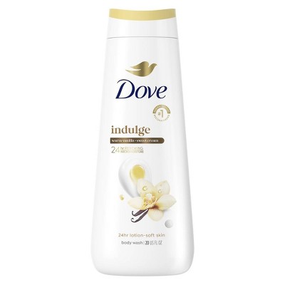 Dove Beauty Indulge 24-Hour Lotion-Soft Skin Body Wash thumbnail