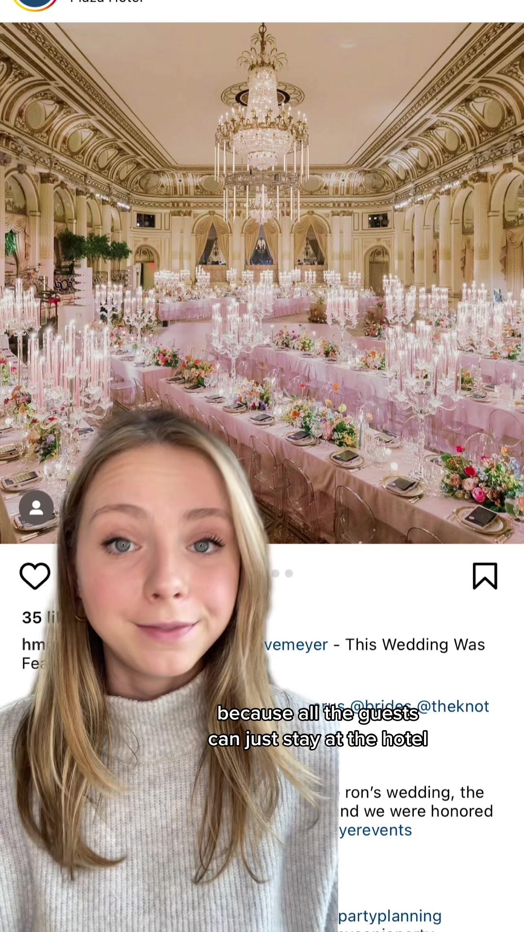 Replying to @bowery_babe loving these iconic venue breakdowns 🤩 couples can easily spend way more than this, but 500k is