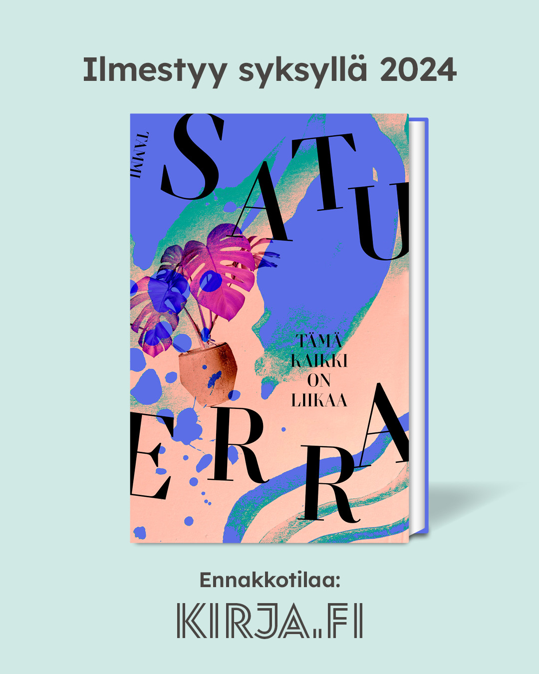 Tämä kaikki on liikaa -runoteos thumbnail