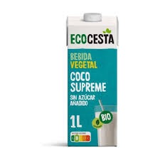 Ecocesta - Pack de 6 Unidades de 1 L de Bebida Ecológica Vegetal de Coco Supreme - Sin Azúcar Añadido y Sin Gluten - Apto para Veganos : Amazon.es: Alimentación y bebidas thumbnail