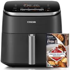COSORI Freidora de Aire Turbo Blaze™ 6L, Air Fryer 46% Más Rápida con Motor DC, Freidora sin Aceite 9 en 1, con 117 Recetas de Chef, Apta para Lavavajillas, Freír, Hornear, Asar, Deshidratar, 1725W : Amazon.es: Hogar y cocina thumbnail